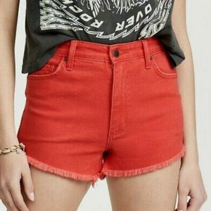 Lee Vintage Modern High Rise Cut Off Shorty Short